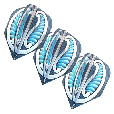 Warrior Blue Dart Flight Set - Small Standard