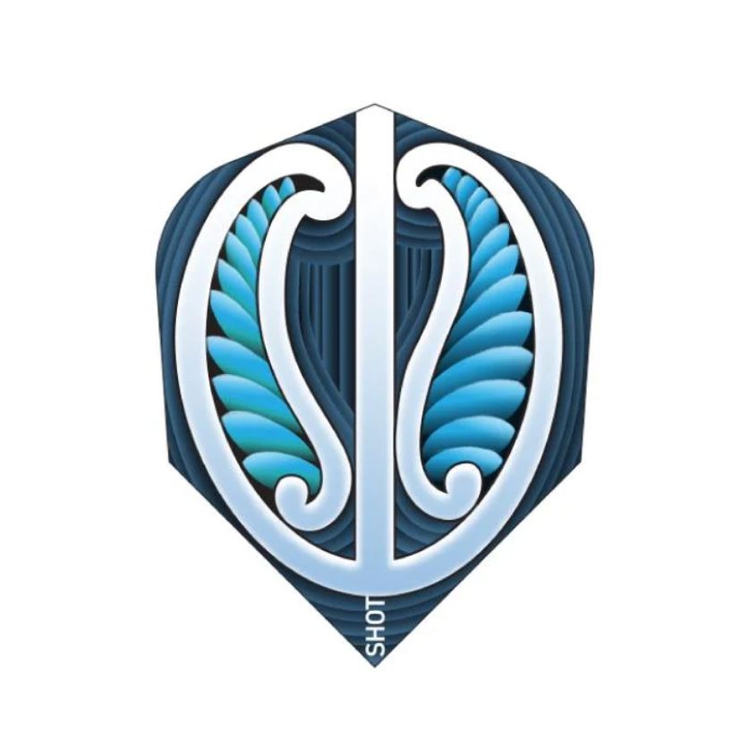 Warrior Blue Dart Flight Set - Small Standard