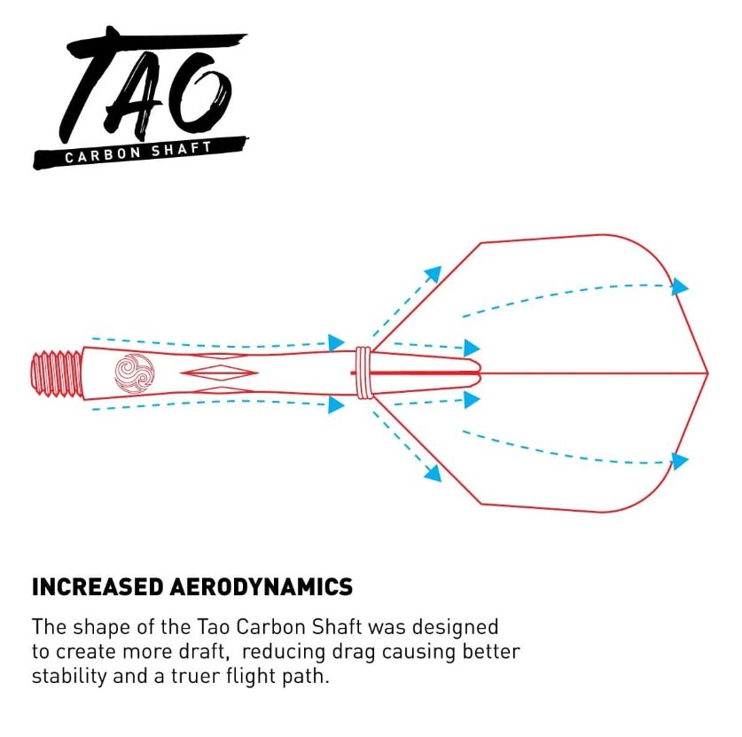 Tao Carbon Shaft with Spring Ring-Medium