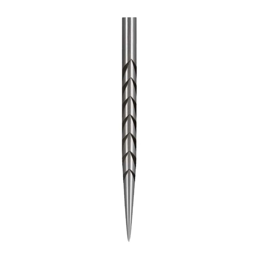 Tribal Weapon Steel Tip Silver engraved Dart Points-45mm