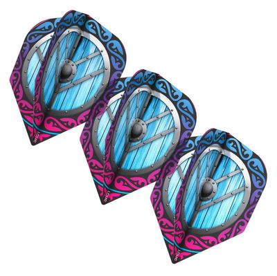 Viking Shield Maiden Dart Flight Set - Small Standard