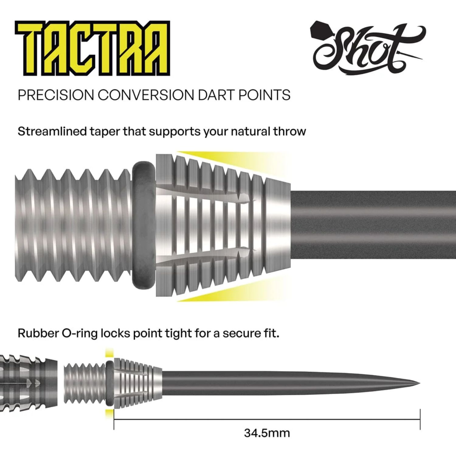 Tactra Conversion Points 34mm