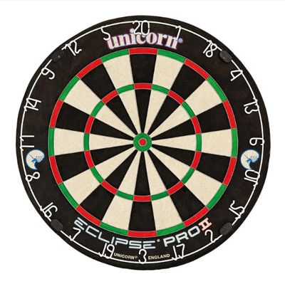 Unicorn Eclipse Pro 2 Dartboard - Professional - PDC Circuit