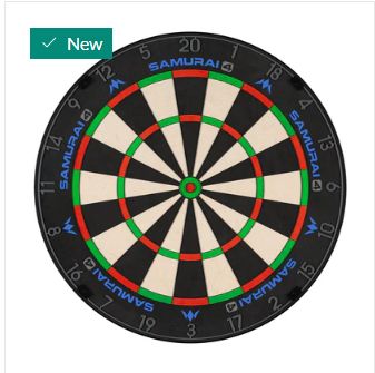 Mission Samurai 4 Dartboard (Graphite)