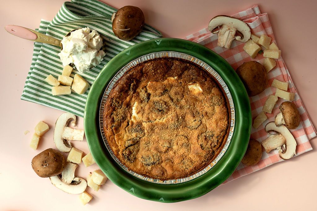 Mushroom Quiche (6")
