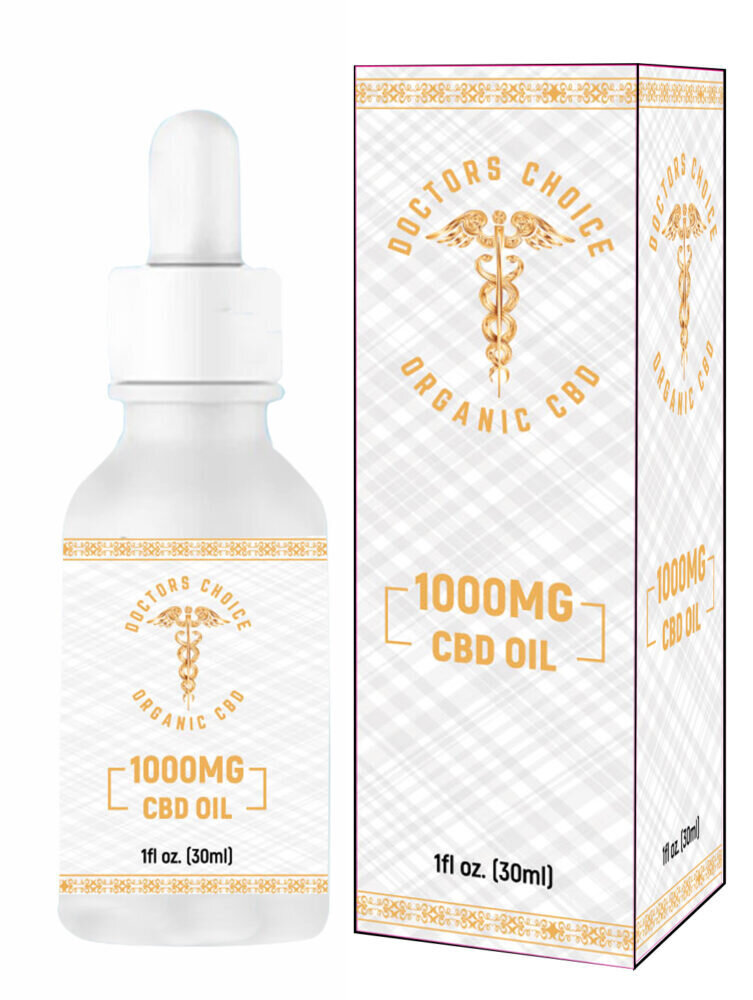 Organic CBD Oil - 1000 mg