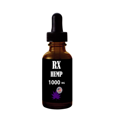 RX Hemp CBD Oil 1000 MG RX Hemp CBD Oil 1000 MG