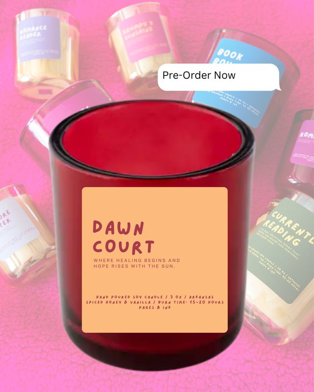 Dawn Court: Spiced Honey &amp; Vanilla Candle