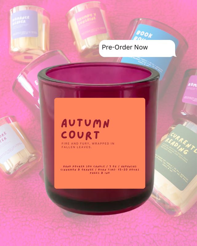 Autumn Court: Cinnamon &amp; Orange Candle
