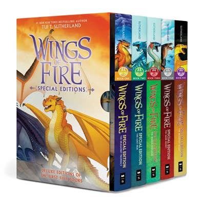 Wings Of Fire #1-5 Box Set (Special Editions)