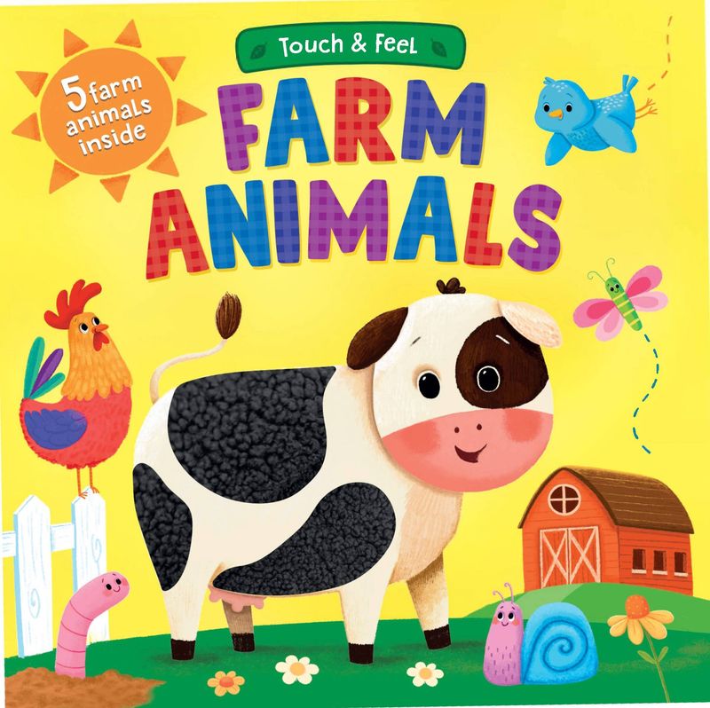 Farm Animals: Touch &amp; Feel Board Book