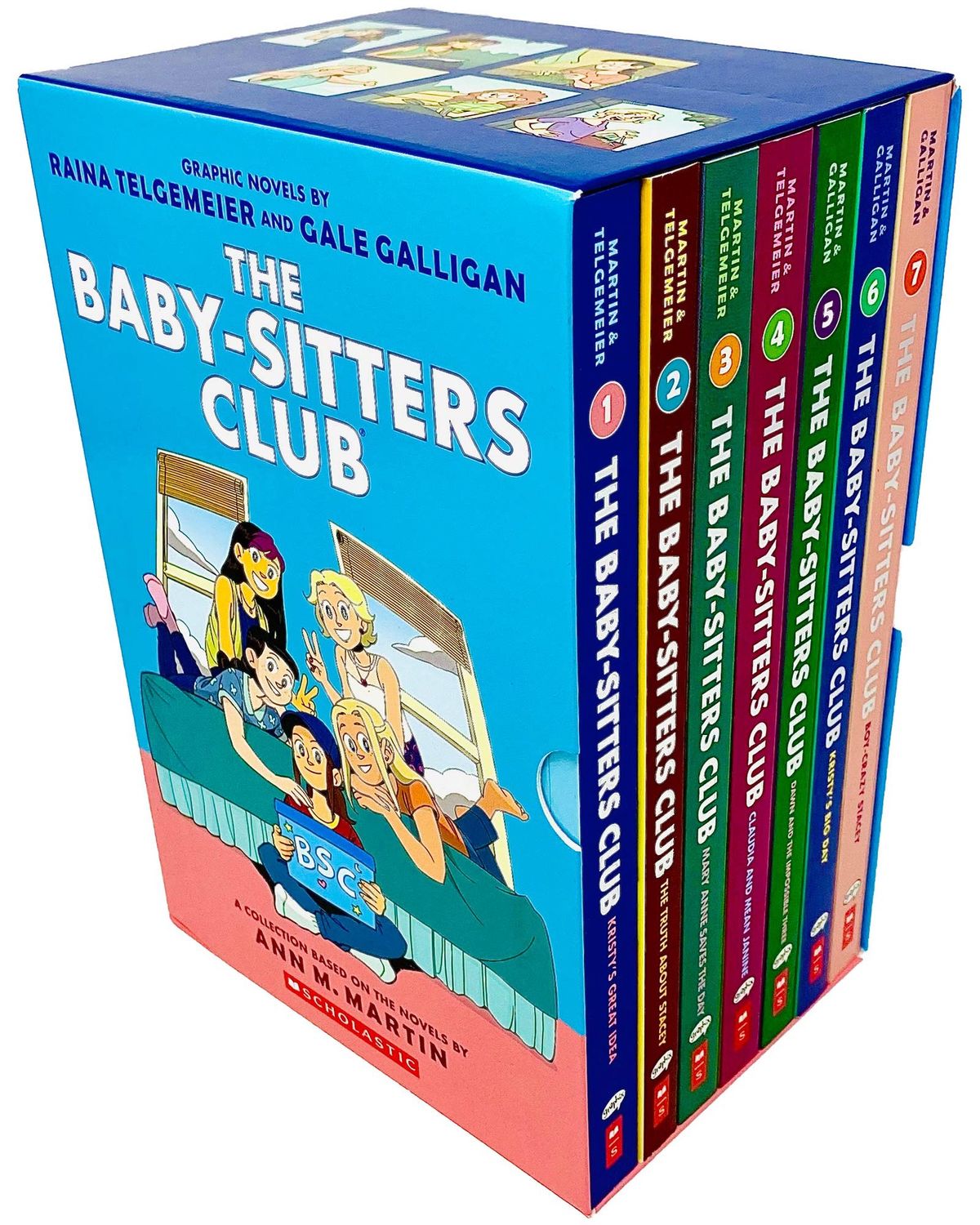 Baby Sitters Club Box 1-7