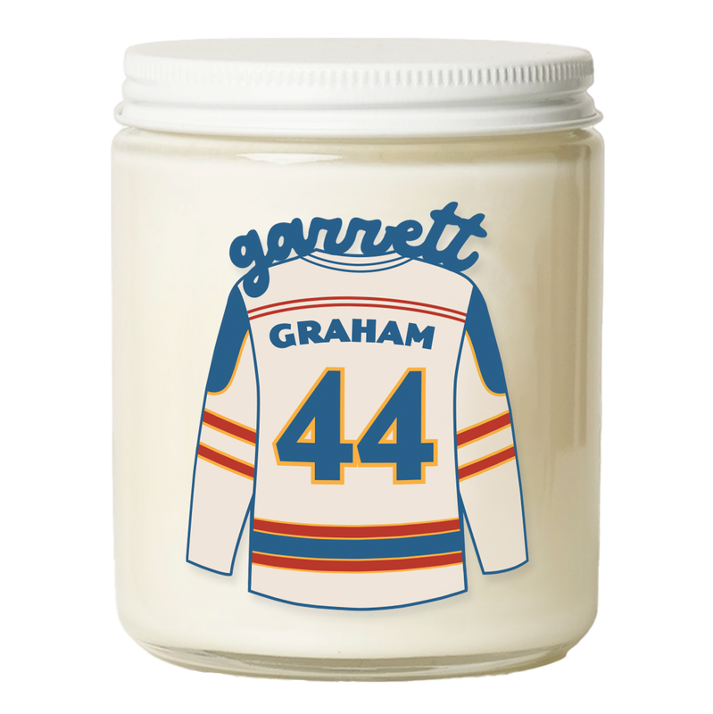 Garrett Graham Scented Candle: TV Show Colors