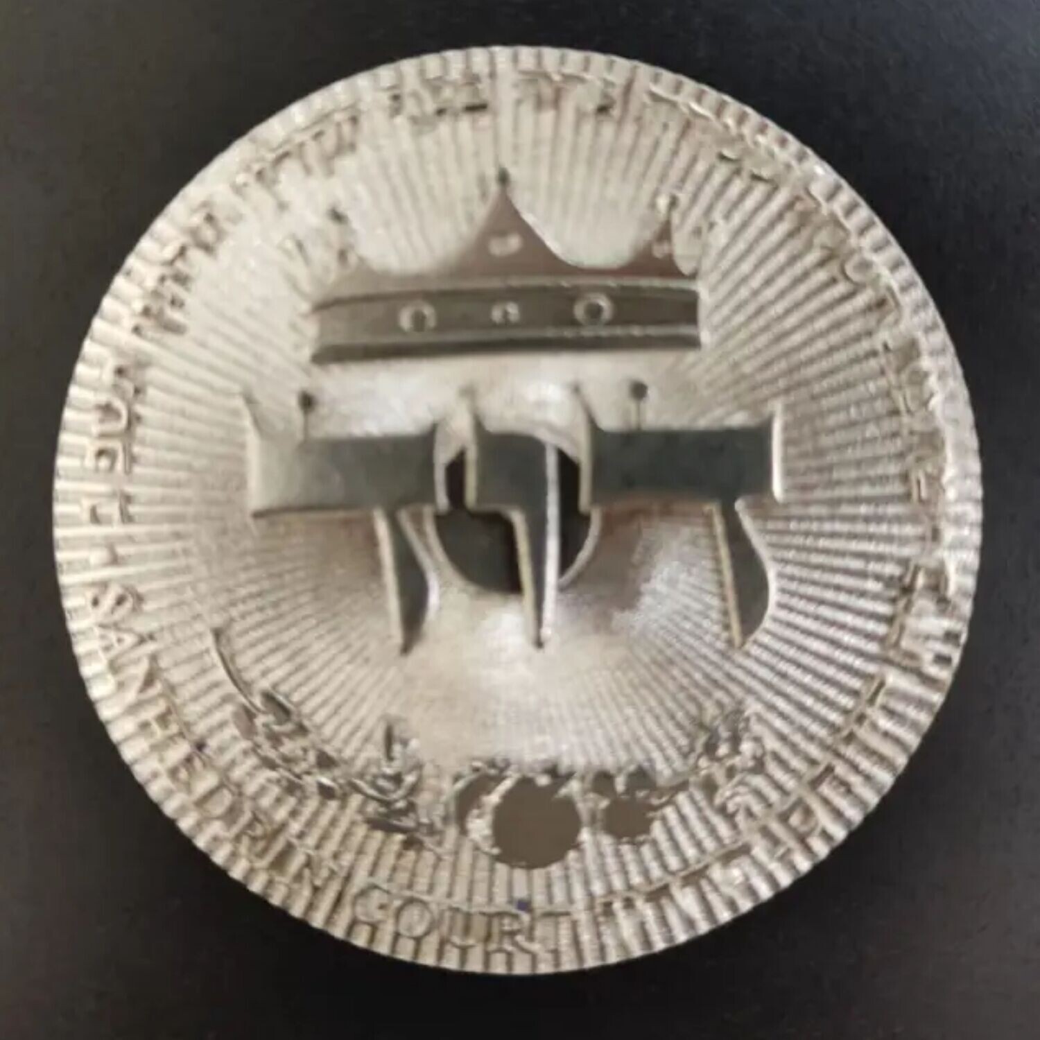HALF SHEKEL KING DAVID COIN - Solid Silver 999