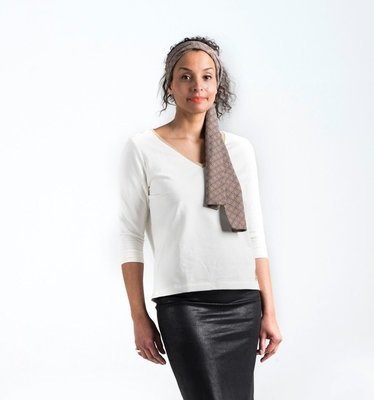 GOLDEN CIRCLE – Sweater met V-hals GOLDEN CIRCLE – Sweater met V-hals