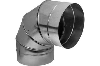Spiral 90 Degrees Elbow 10"