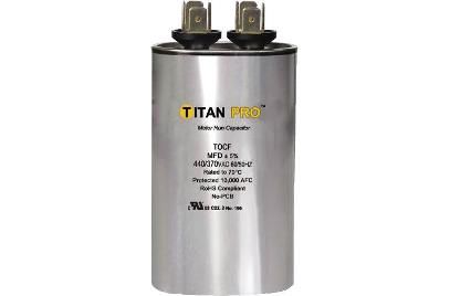 Titan PRO™ Motor Run Capacitor Oval Mfd 3