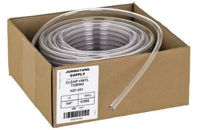 Clear Vinyl Drain Tubing