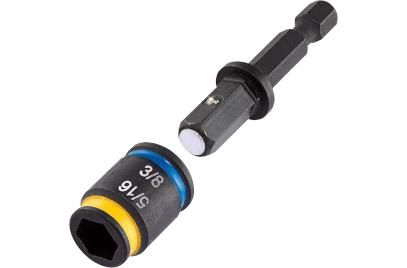 Malco 2" 5/16 - 3/8 Dual-Sided Reversible Hex Driver