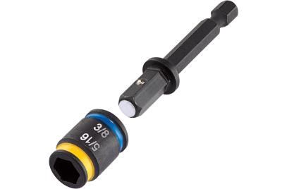 Malco 2 5/8" x  5/16 3/8Dual-Sided Reversible Hex Driver