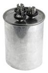 440 VAC, 45/5 Microfarad, Dual Round, Condensing Unit Capacitor