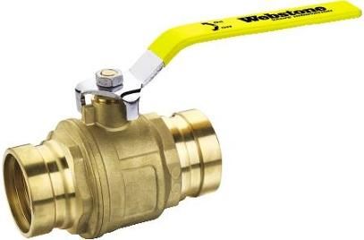 1" Water Valve Full Port Forged Brass Ball Valve Press Fitting