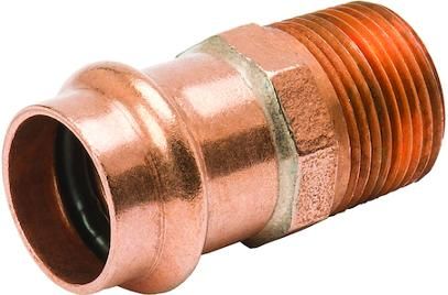 1 1/4" Male Streamline PRS™ Copper Press Fitting