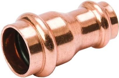 1/2" x 3/4" Coupling Streamline PRS™ Copper Press Fitting