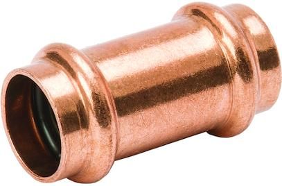 3/4" Coupling Streamline PRS™ Copper Press Fitting