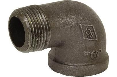 1" Black Iron 90 Degree Street Elbow