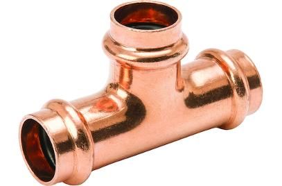 1 1/4" Tee Streamline PRS™ Copper Press Fitting