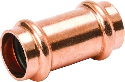 1 1/4" Coupling Streamline PRS™ Copper Press Fitting