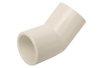 1/2 x 1/2 PVC SLIPxSLIP 45 Elbow