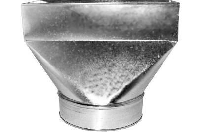 Straight Register Boot 4"x12"x8"