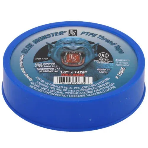 1/2 in. x 1429 in. PTFE Thread Seal Tape