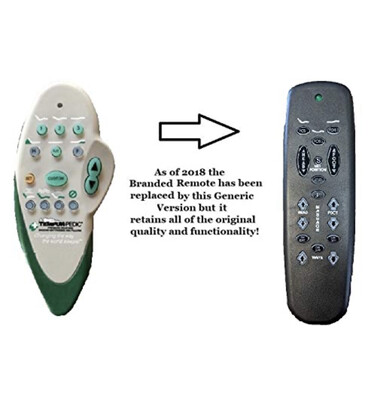Replacement Remote Compatible with MR2 Scape for Ergo Raven Bases by Tempurpedic GSMR2