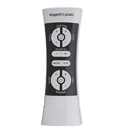 Leggett &amp; Platt S-Cape (scape) 700 or Performance Remote w/pillow Tilt Buttons 