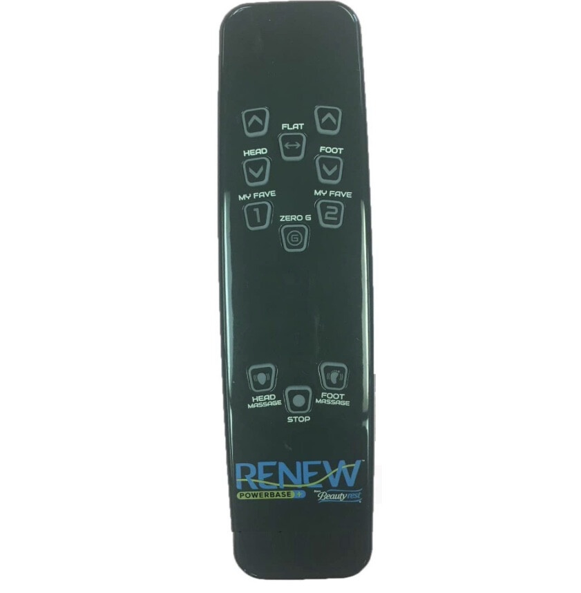 Replacement Wireless Remote Compatible with  Beautyrest and In Motion (inMotion) Old Gen Renew Plus Bases - ALSO AVAIL Blue FOR $20 Less