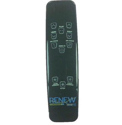 Replacement Wireless Remote Compatible with  Beautyrest and In Motion (inMotion) Old Gen Renew Plus Bases - ALSO AVAIL Blue FOR $20 Less