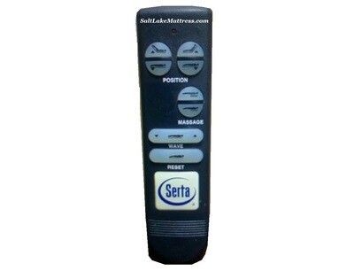 Replacement Remote Compatible with Serta Perfect Comfort, Spring Air, Simmons, and Sealy MR1T9/MR2T9 Converter Kit w/Short Adapters