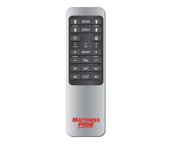 Mattress firm 600 adjustable base remote control deals