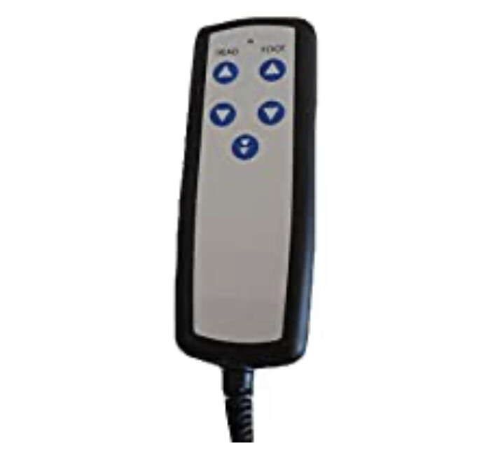 Ergomotion E4 Series WIRED 2 Piece Conversion Kit- See Pics- New Wireless White Remote &amp; Control Box