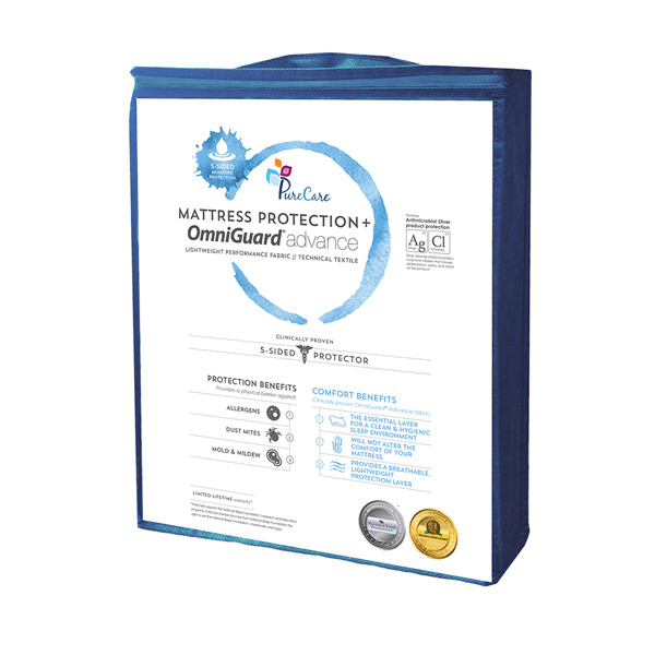 Waterproof yet Breathable Mattress Cover Omniguard Advance