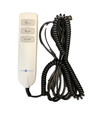 Replacement Remote Compatible with Sleep Number Flex Fit or Select Comfort Ship Shape Corded Bases OEM Version