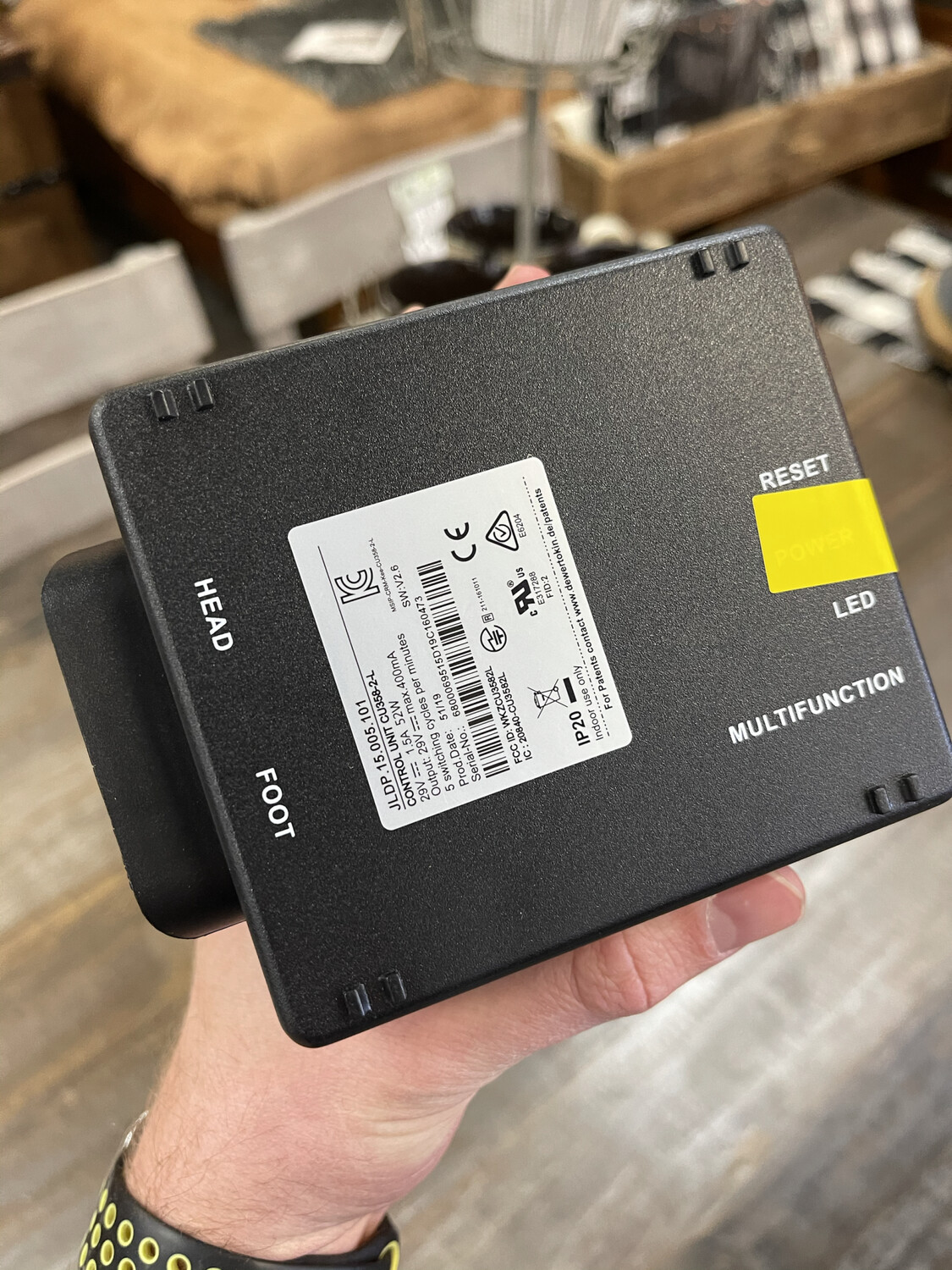Okin Control Box CU358 with Input Section