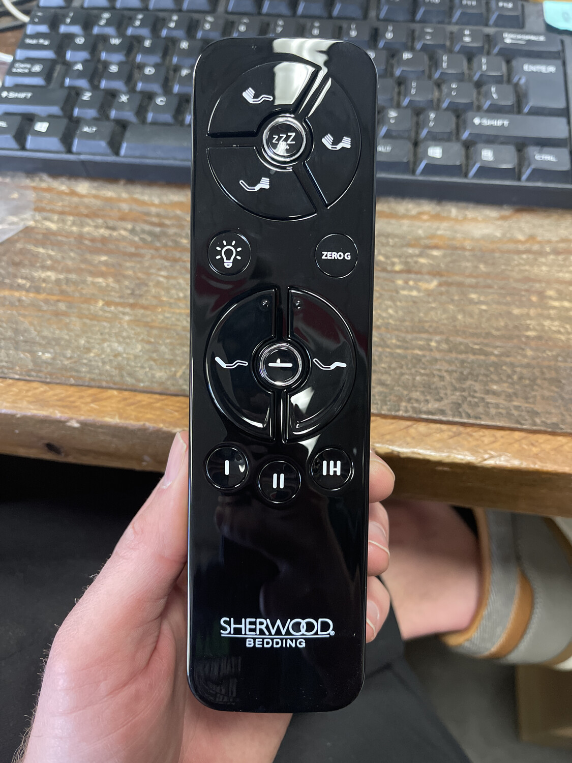 Replacement Remote Compatible with Bnkdt By Wayfair Blissful Nights, Ergomotion Sherwood Bedding, Or Sapphire Sleep Series Bases- New Alt Version