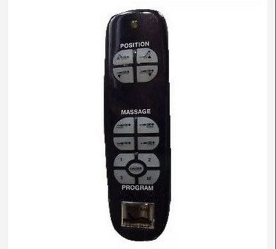 Remote Replacement Compatible with S-Cape E95 (E-95), Adjusta-Sleep, Certain Old Gen Craftmatic, WRLS 2 VIB, and Certain Contour Premier, Sleep Comfort, Eurosleep, Simmons Series 2000, or Craft 1