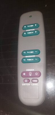 Replacement Remote Compatible with Sealy Premier X-10 (x10) E97 Dual Vibe Remote