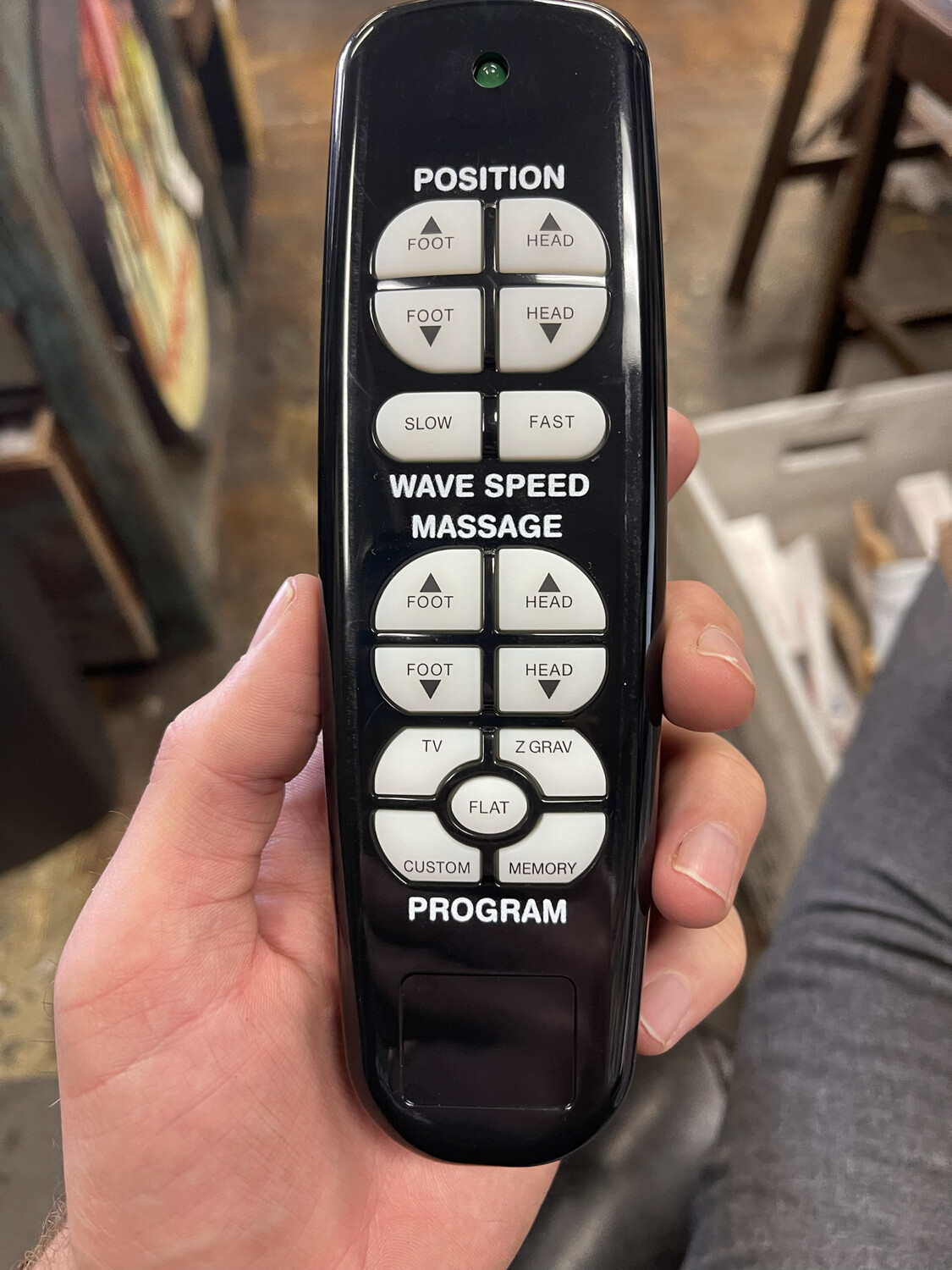Leggett and Platt MR2T8TVZG with Massage Speed Scape Raven Remote- Don’t Just Match Remotes- Also Check Your Learn Button Before Ordering- MR2t TV