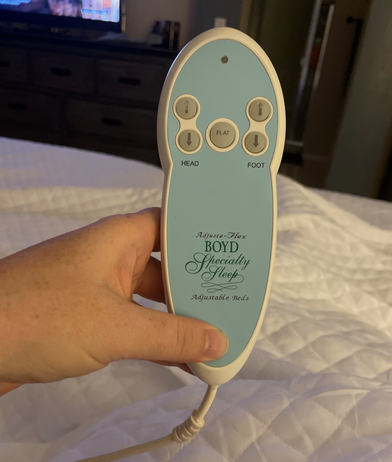 Conversion Kit Compatible with Boyd Specialty Sleep Adjusta Flex 5 Button Corded Remote (new 3 Pc Conversion Kit Version, See Pics)